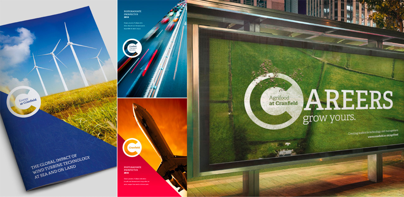 New Cranfield brand identity