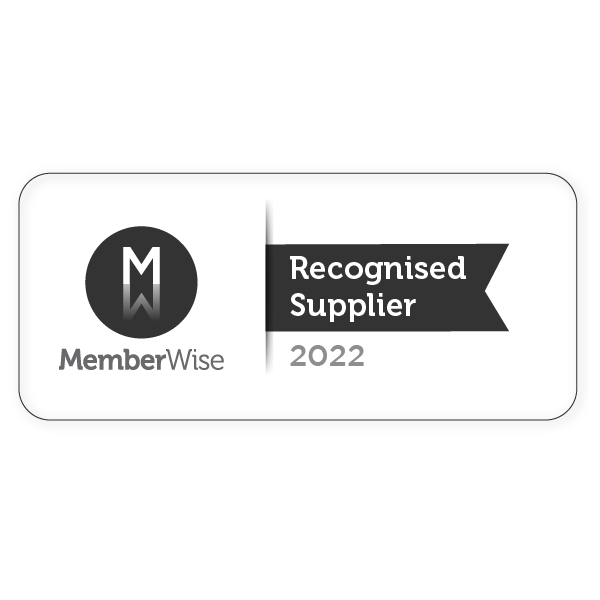 MemberWise Recognised Supplier badge 2022