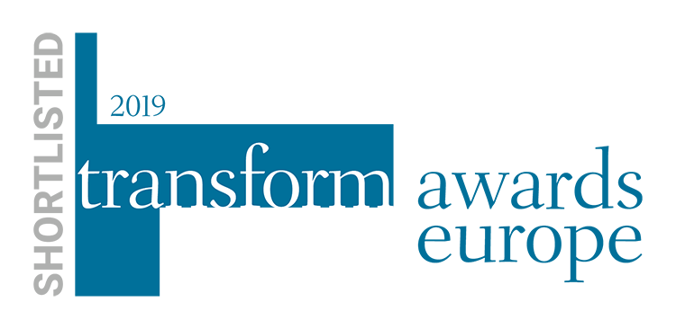 IE shortlisted for Transform Awards Europe, 2019