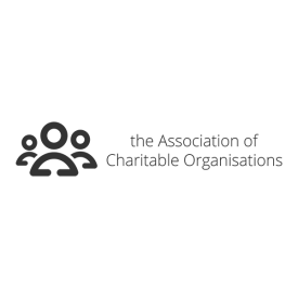 ACO logo (The Association of Charitable Organisations) in grey