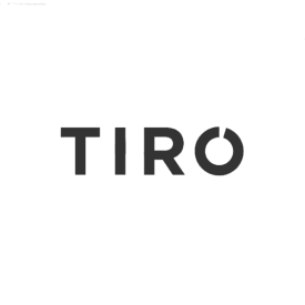 Tiro logo in grey