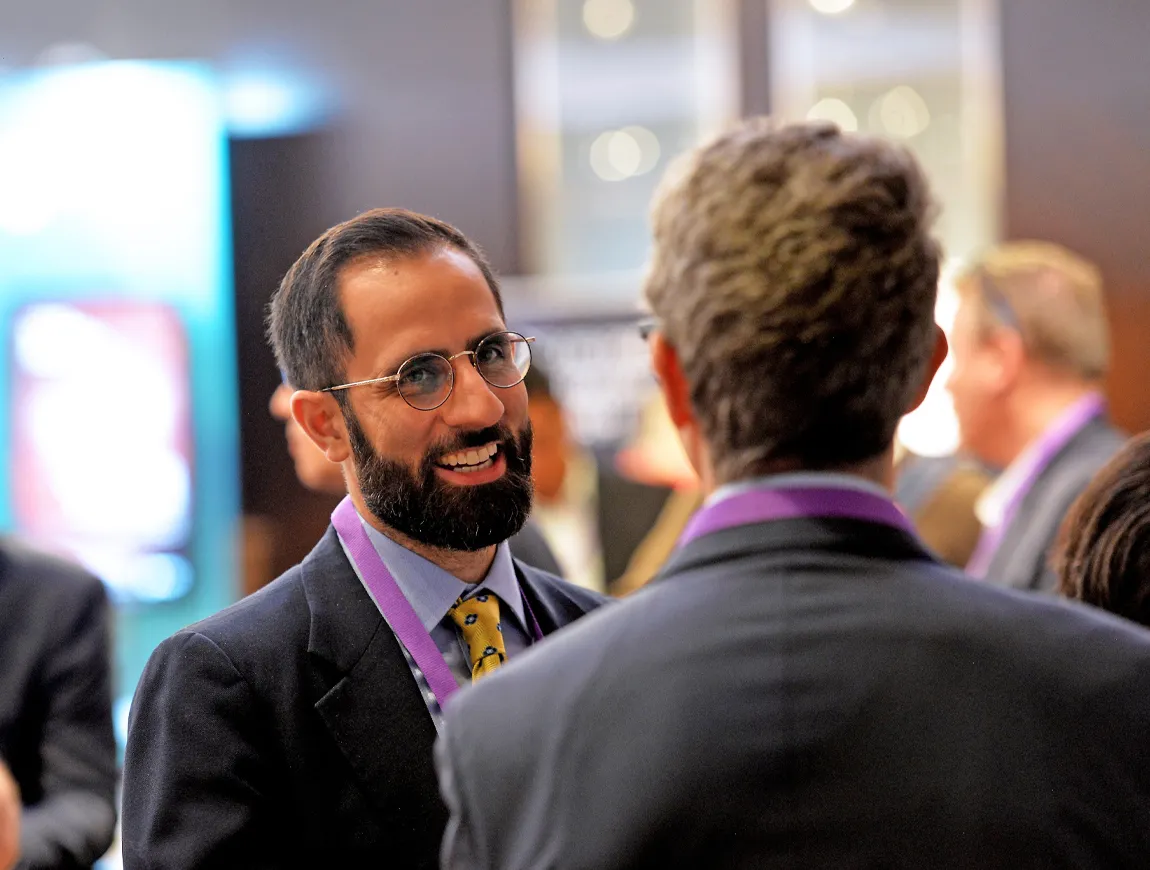 PVRI members chatting at the Annual Congress event in London